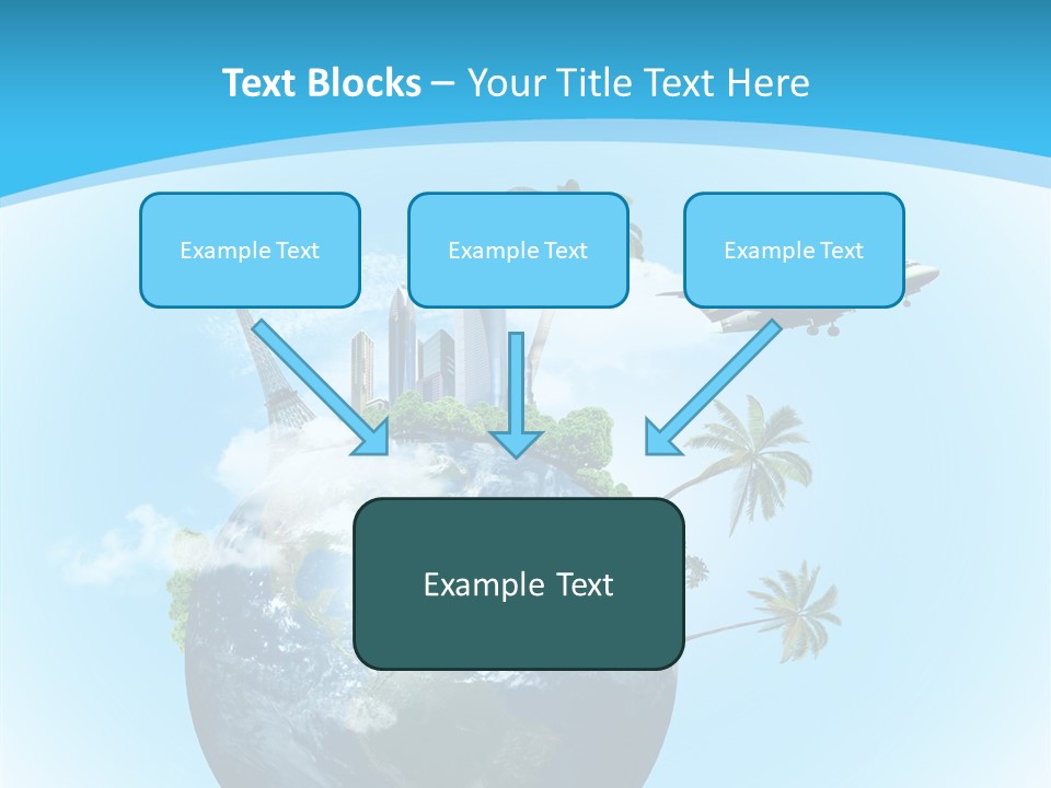 Baggage Packed Red PowerPoint Template