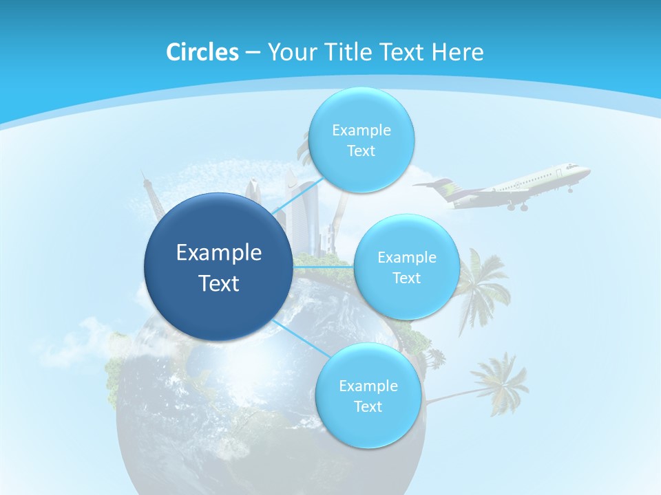 Baggage Packed Red PowerPoint Template