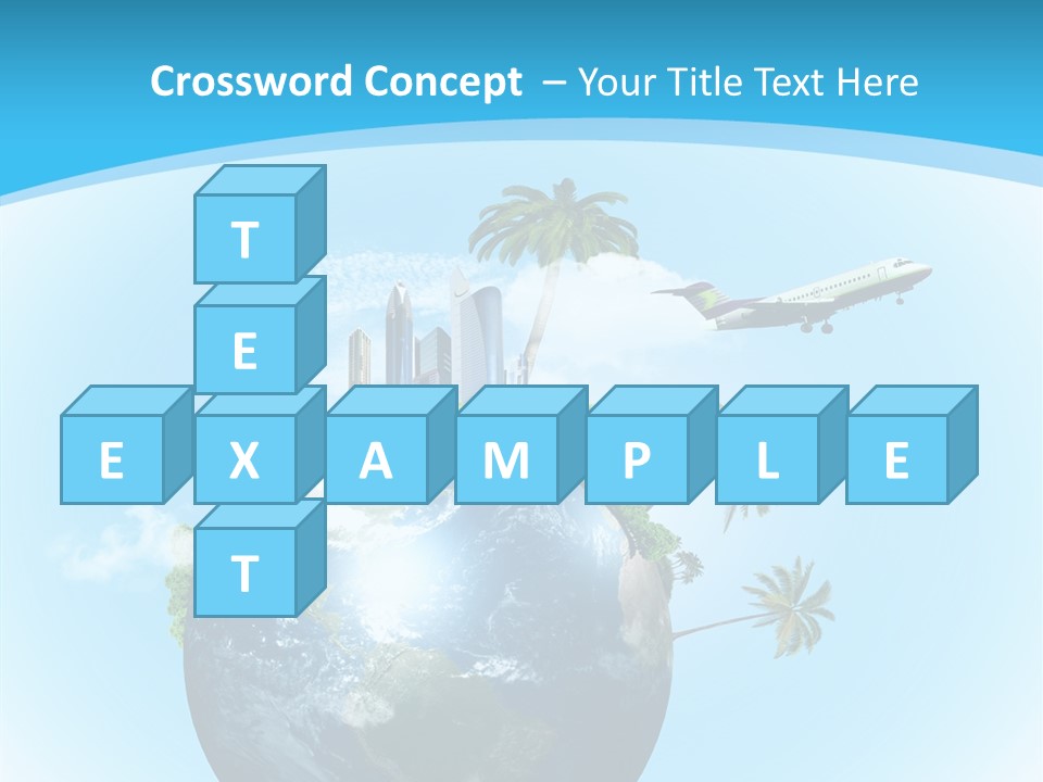 Baggage Packed Red PowerPoint Template
