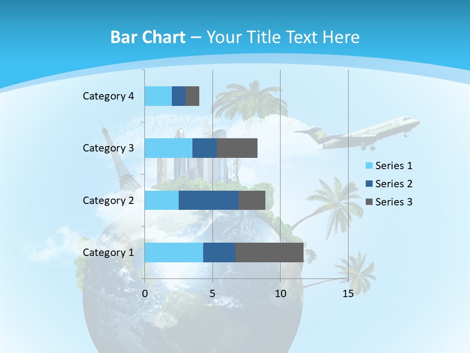 Baggage Packed Red PowerPoint Template