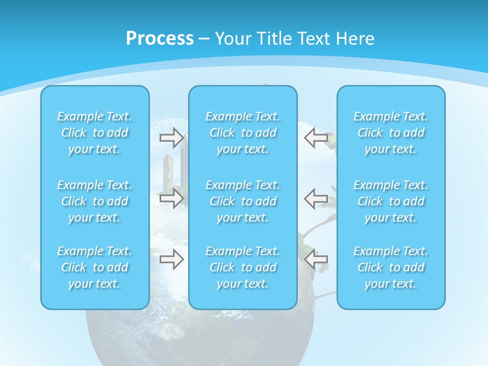 Baggage Packed Red PowerPoint Template