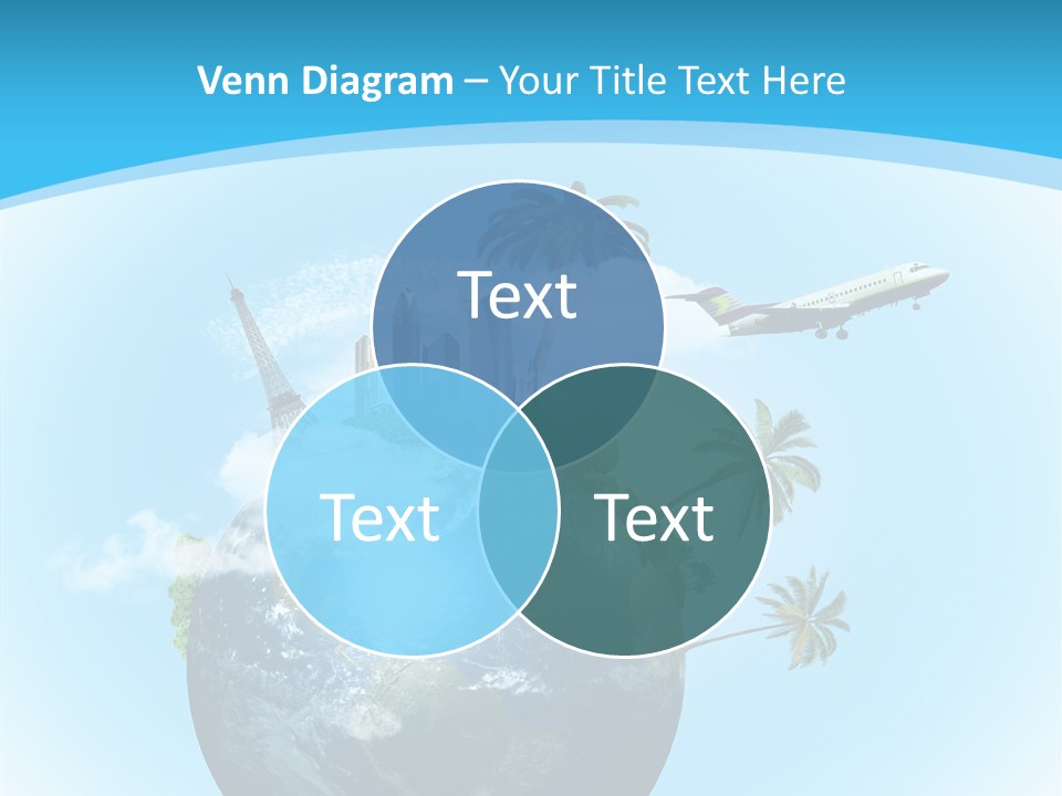 Baggage Packed Red PowerPoint Template