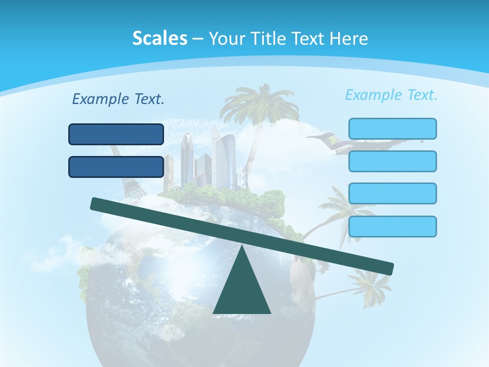 Baggage Packed Red PowerPoint Template