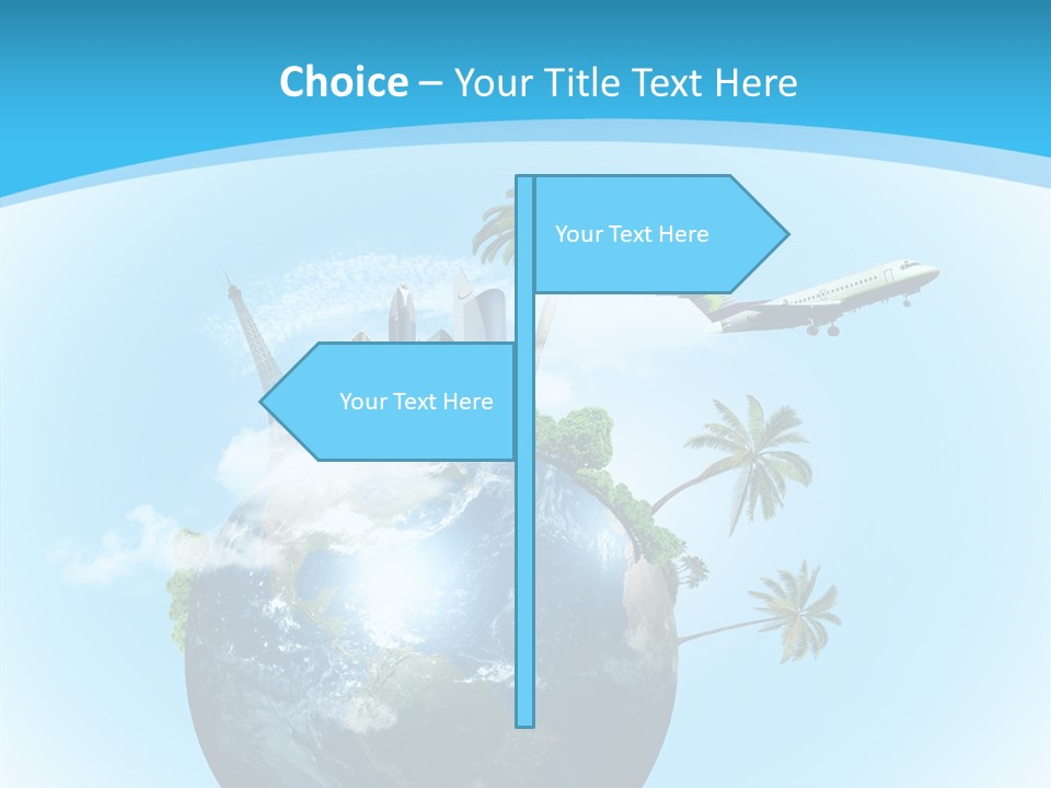 Baggage Packed Red PowerPoint Template