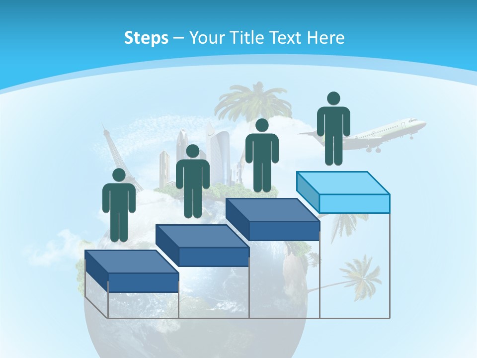 Baggage Packed Red PowerPoint Template