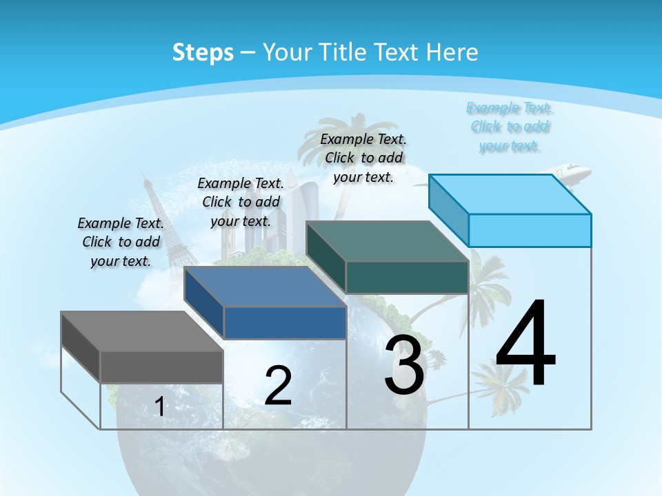 Baggage Packed Red PowerPoint Template