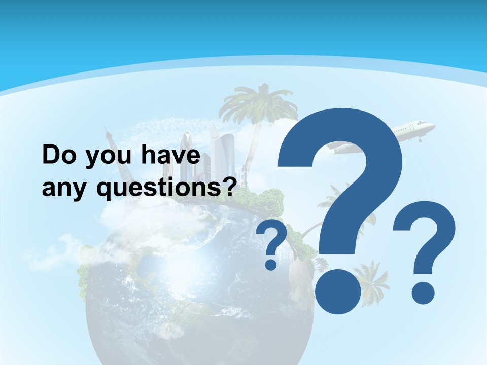 Baggage Packed Red PowerPoint Template