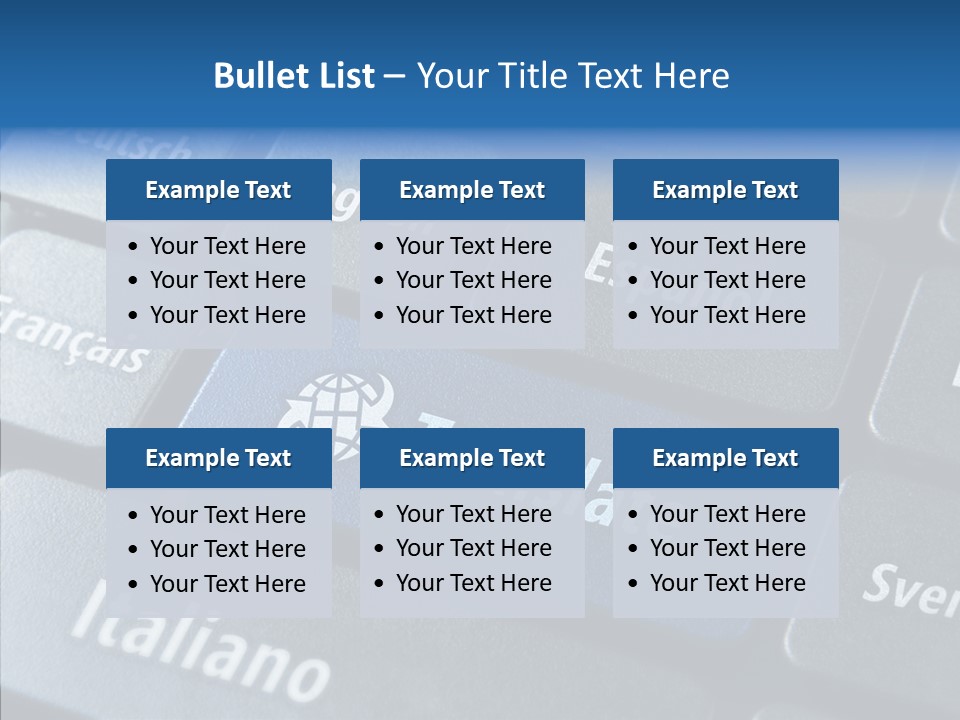 Cloud Computing Multilingual Macro PowerPoint Template
