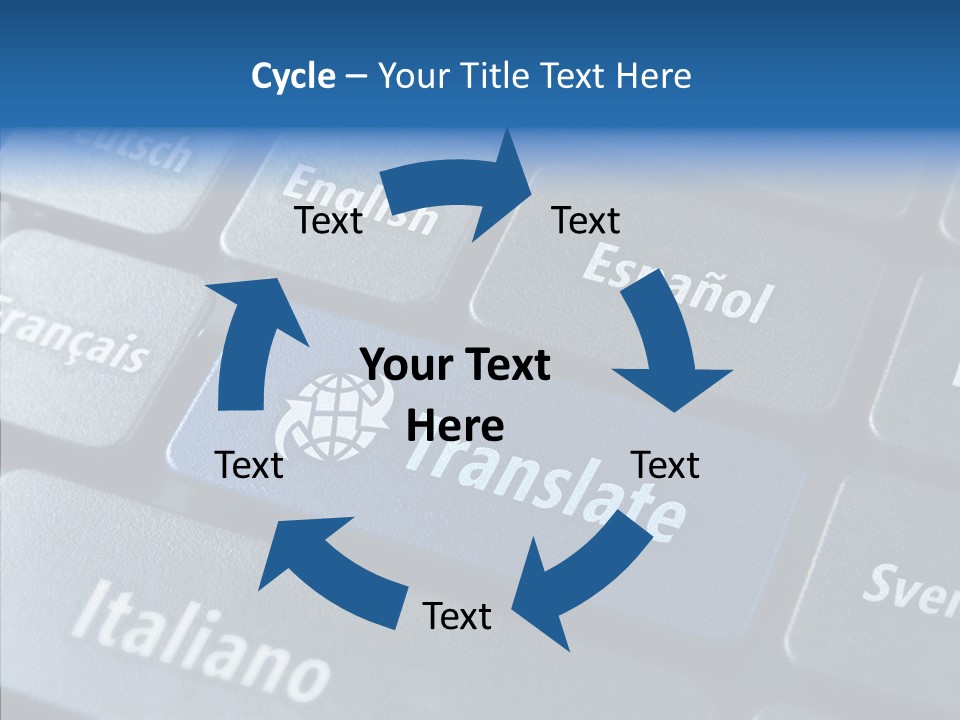 Cloud Computing Multilingual Macro PowerPoint Template