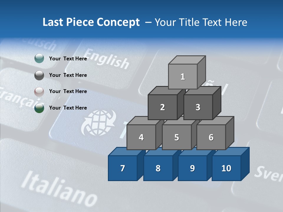 Cloud Computing Multilingual Macro PowerPoint Template