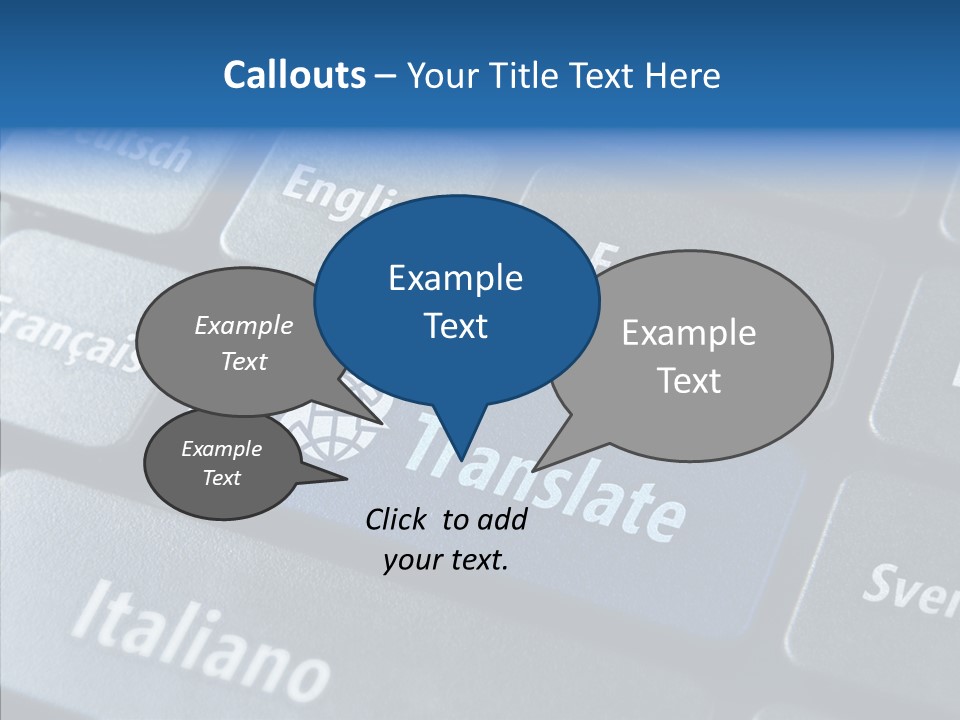 Cloud Computing Multilingual Macro PowerPoint Template