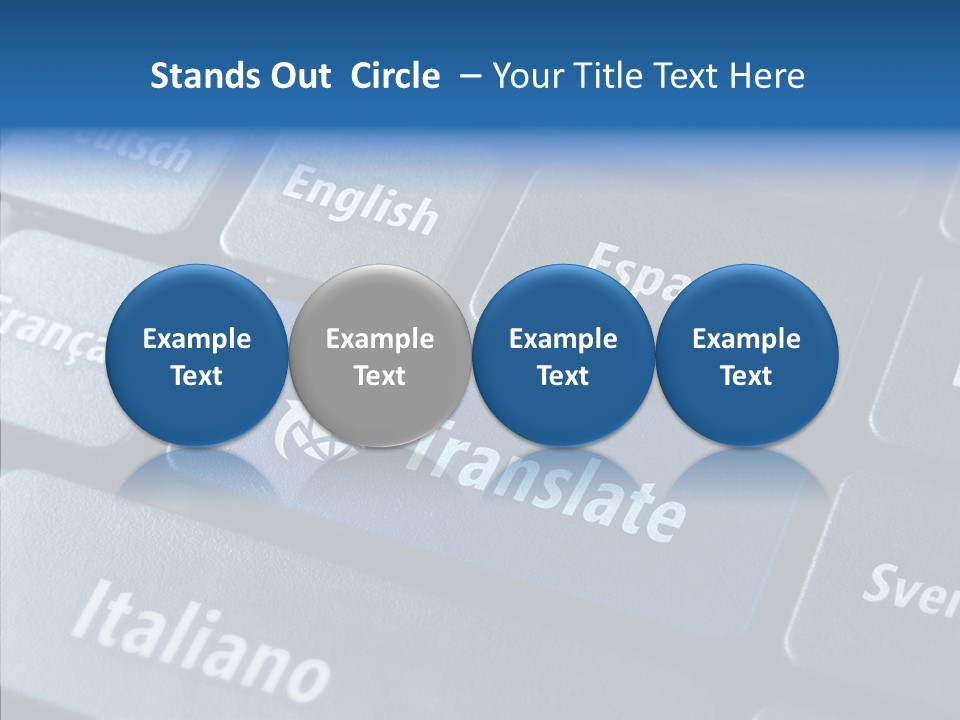 Cloud Computing Multilingual Macro PowerPoint Template