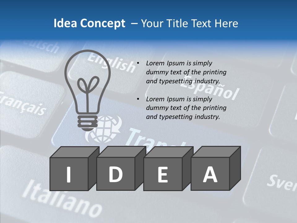 Cloud Computing Multilingual Macro PowerPoint Template