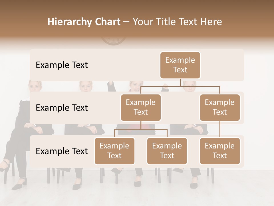 Person Winner Lady PowerPoint Template