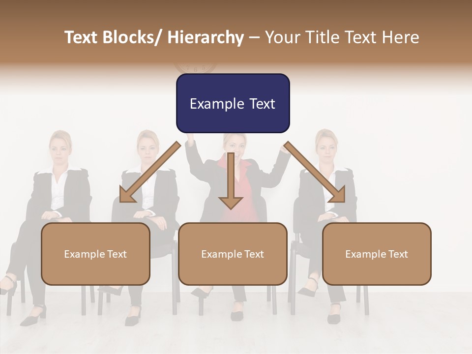 Person Winner Lady PowerPoint Template