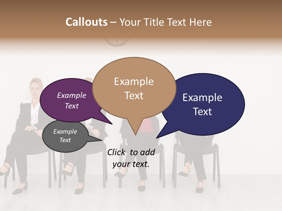 Person Winner Lady PowerPoint Template