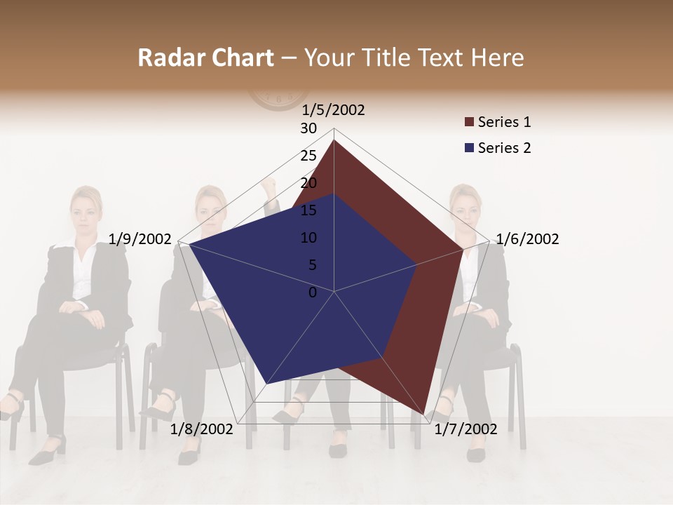 Person Winner Lady PowerPoint Template