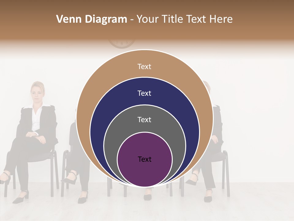 Person Winner Lady PowerPoint Template