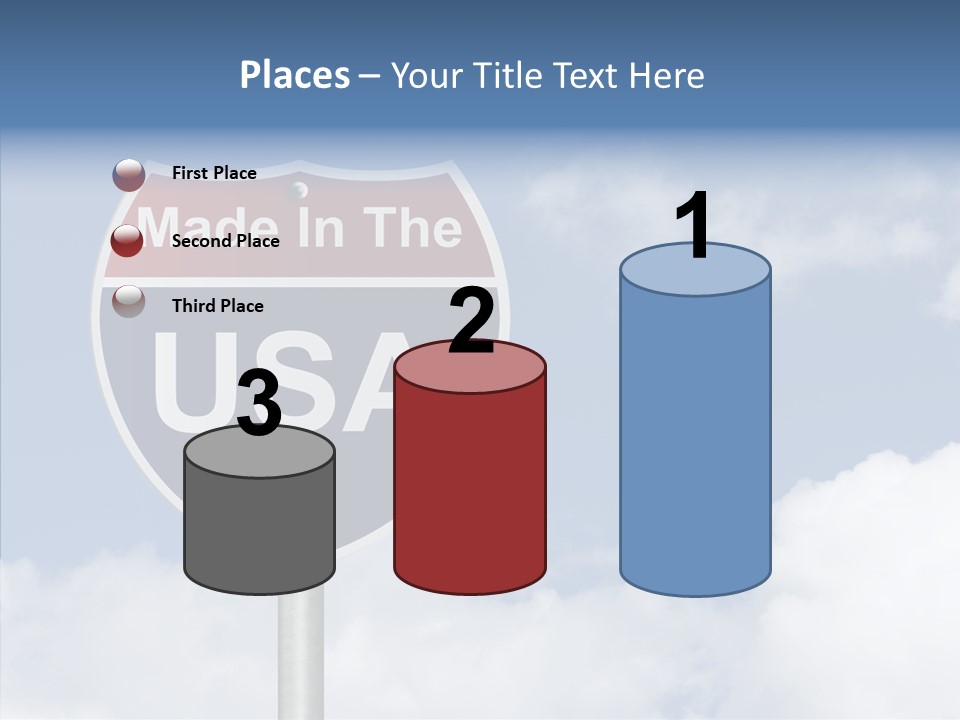 Created Horizon United States PowerPoint Template