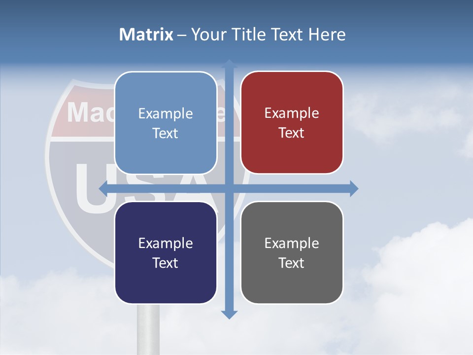 Created Horizon United States PowerPoint Template