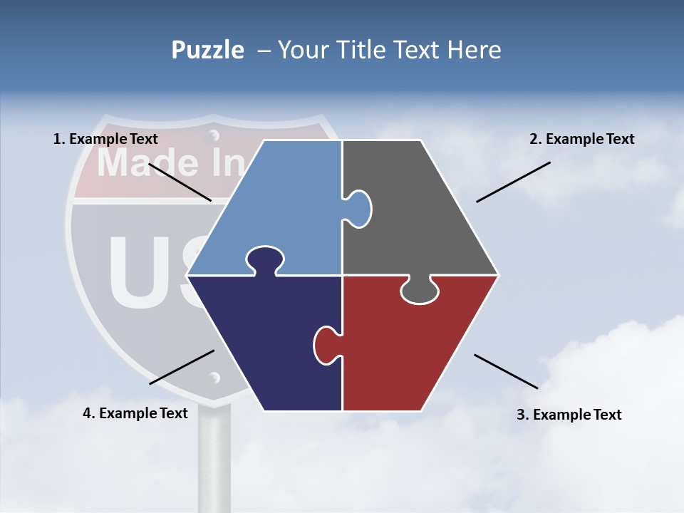 Created Horizon United States PowerPoint Template