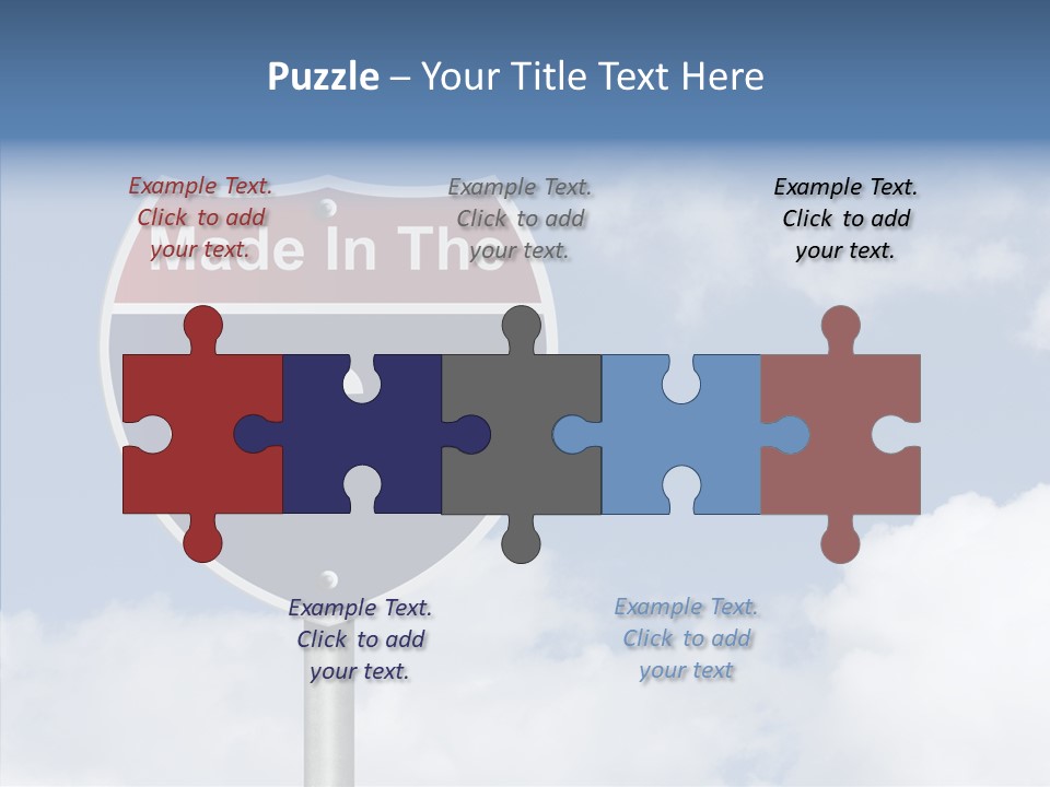 Created Horizon United States PowerPoint Template