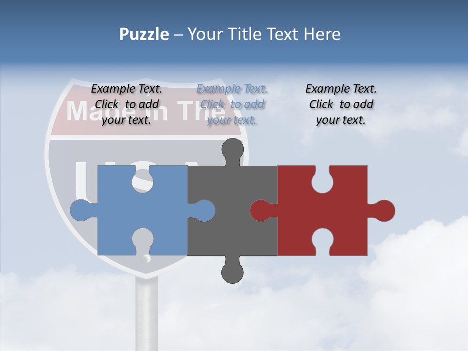 Created Horizon United States PowerPoint Template