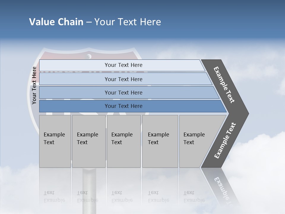 Created Horizon United States PowerPoint Template