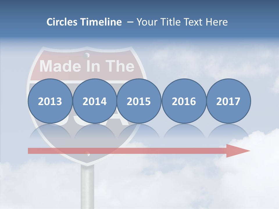 Created Horizon United States PowerPoint Template