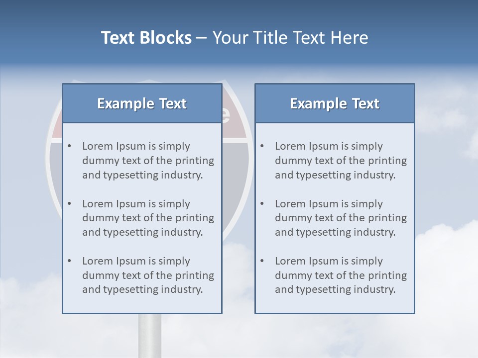 Created Horizon United States PowerPoint Template
