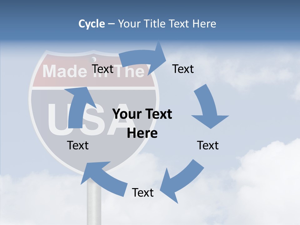 Created Horizon United States PowerPoint Template