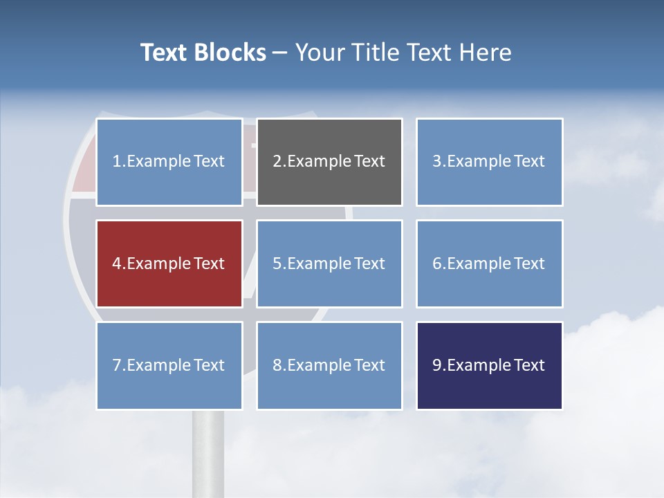 Created Horizon United States PowerPoint Template