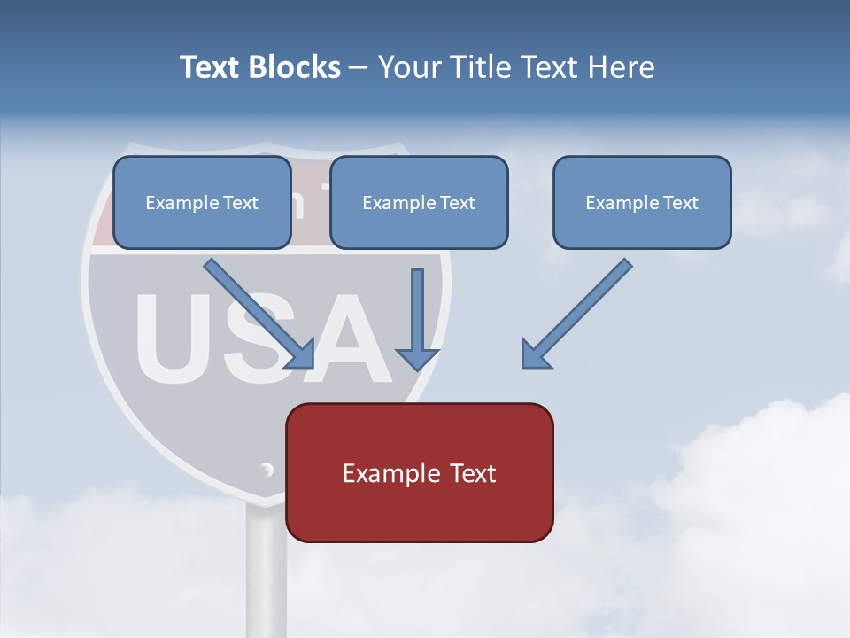 Created Horizon United States PowerPoint Template
