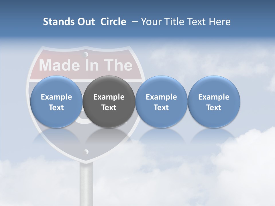 Created Horizon United States PowerPoint Template