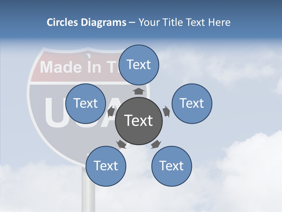 Created Horizon United States PowerPoint Template