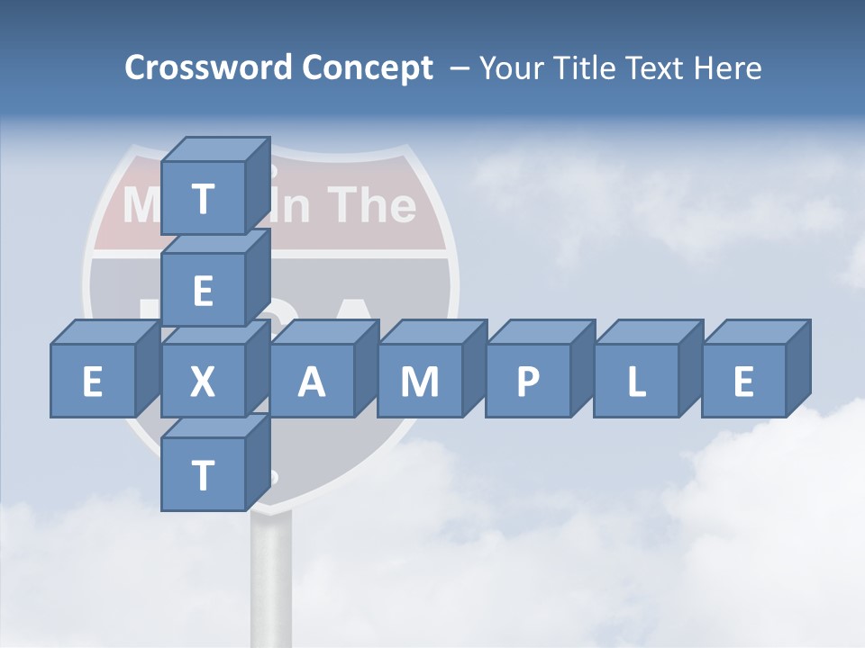 Created Horizon United States PowerPoint Template