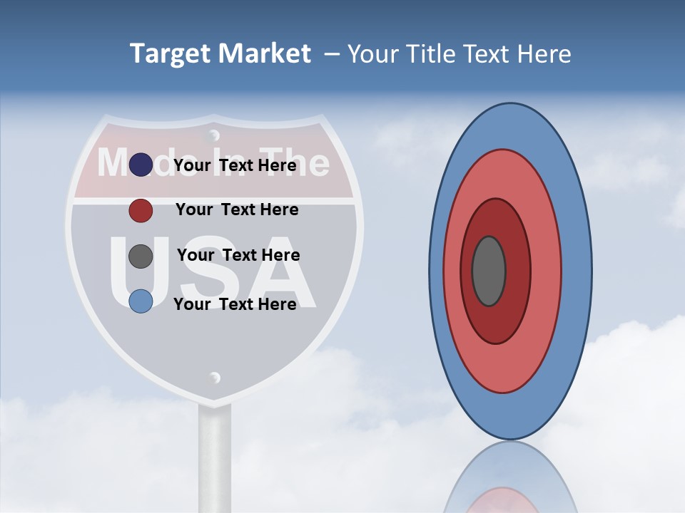 Created Horizon United States PowerPoint Template