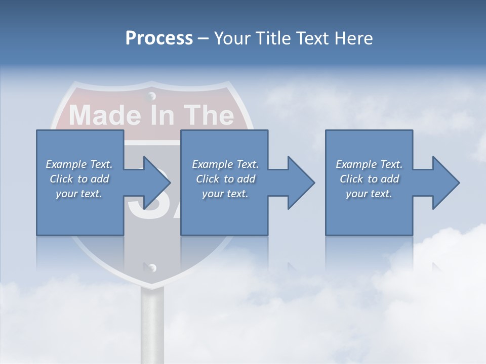 Created Horizon United States PowerPoint Template
