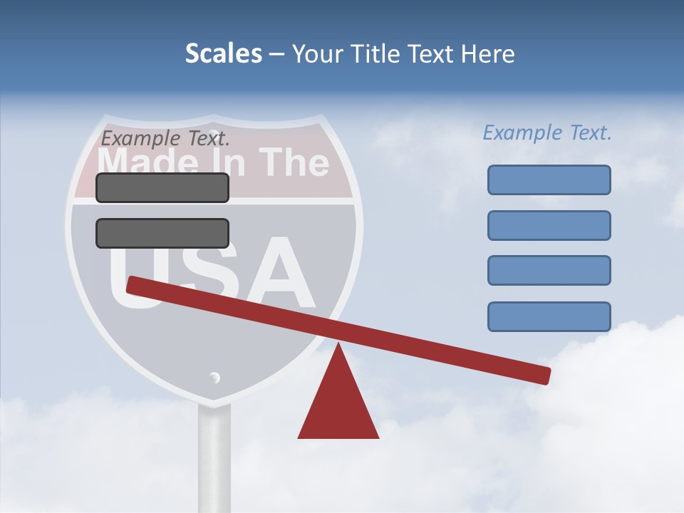 Created Horizon United States PowerPoint Template