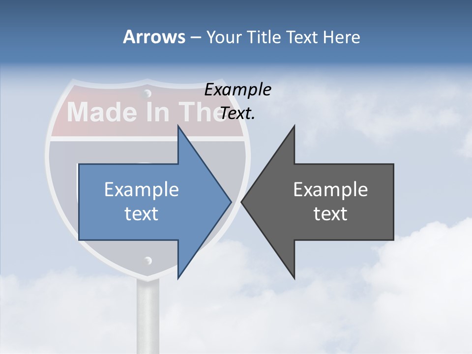 Created Horizon United States PowerPoint Template