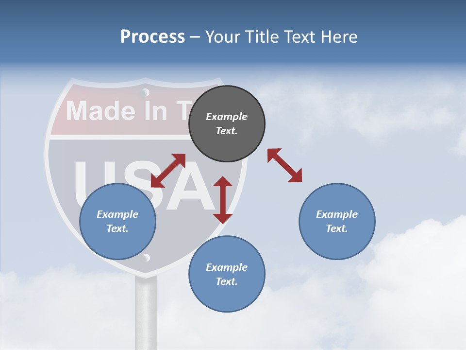 Created Horizon United States PowerPoint Template