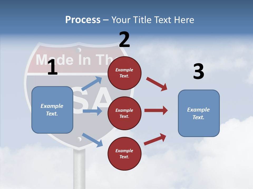 Created Horizon United States PowerPoint Template