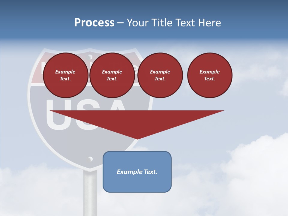 Created Horizon United States PowerPoint Template