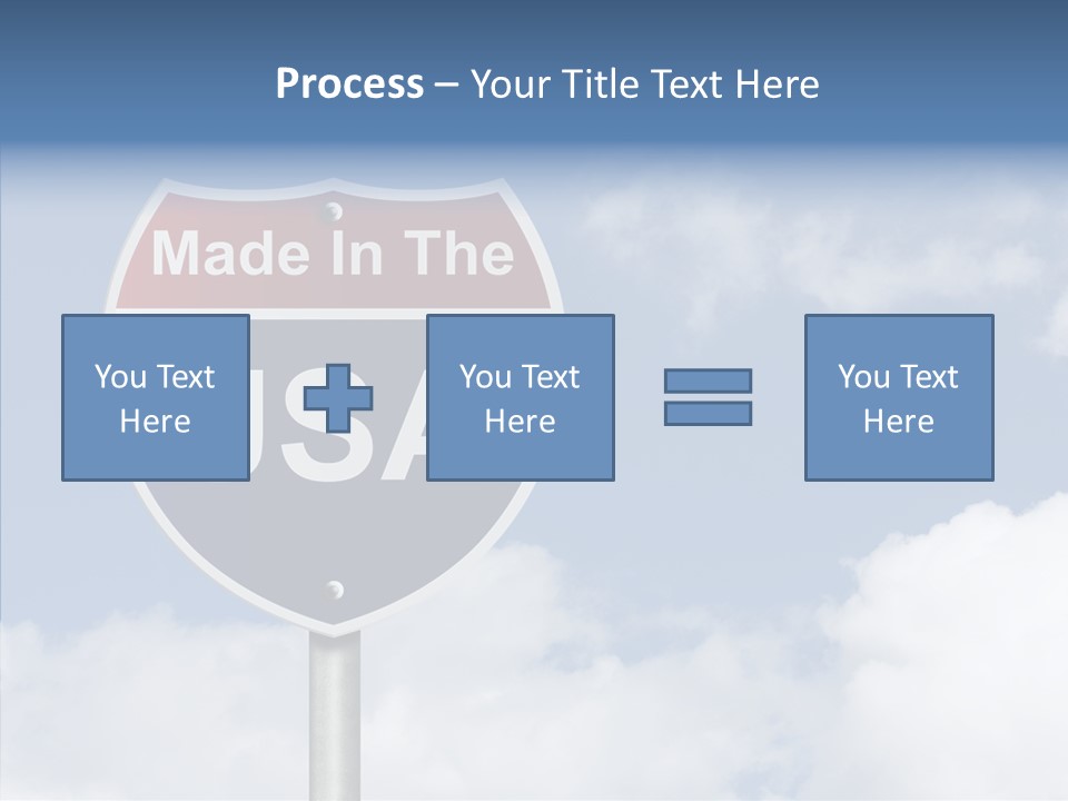 Created Horizon United States PowerPoint Template
