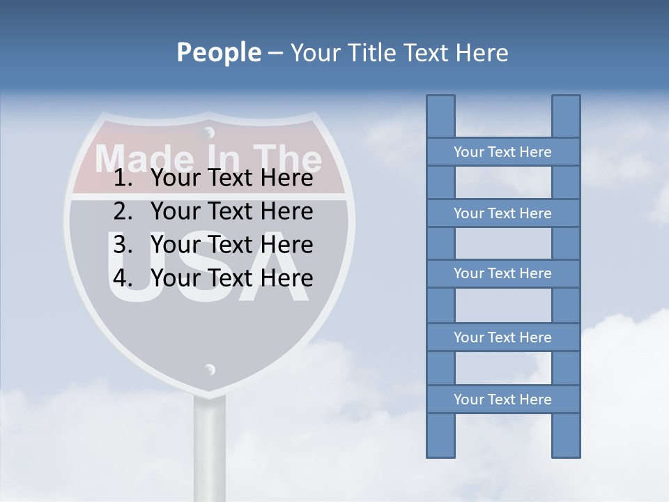 Created Horizon United States PowerPoint Template