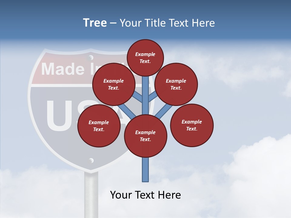 Created Horizon United States PowerPoint Template