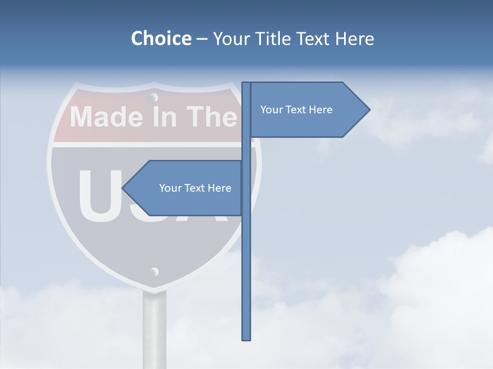 Created Horizon United States PowerPoint Template