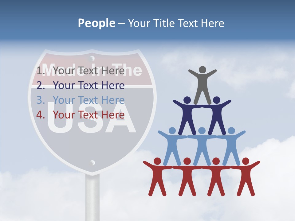 Created Horizon United States PowerPoint Template