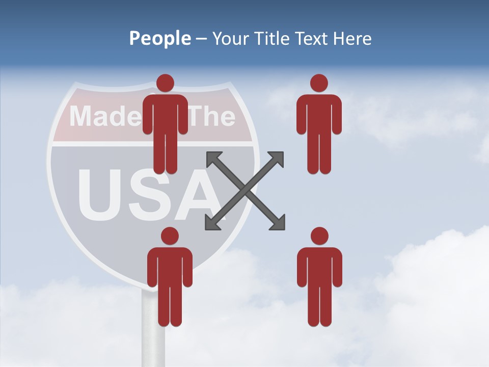 Created Horizon United States PowerPoint Template