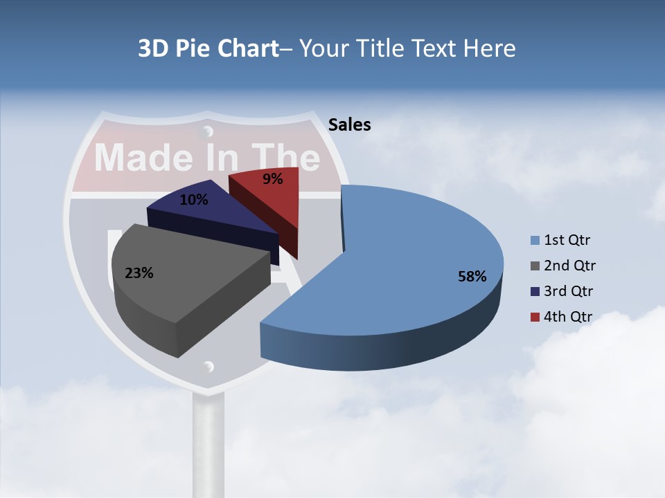 Created Horizon United States PowerPoint Template